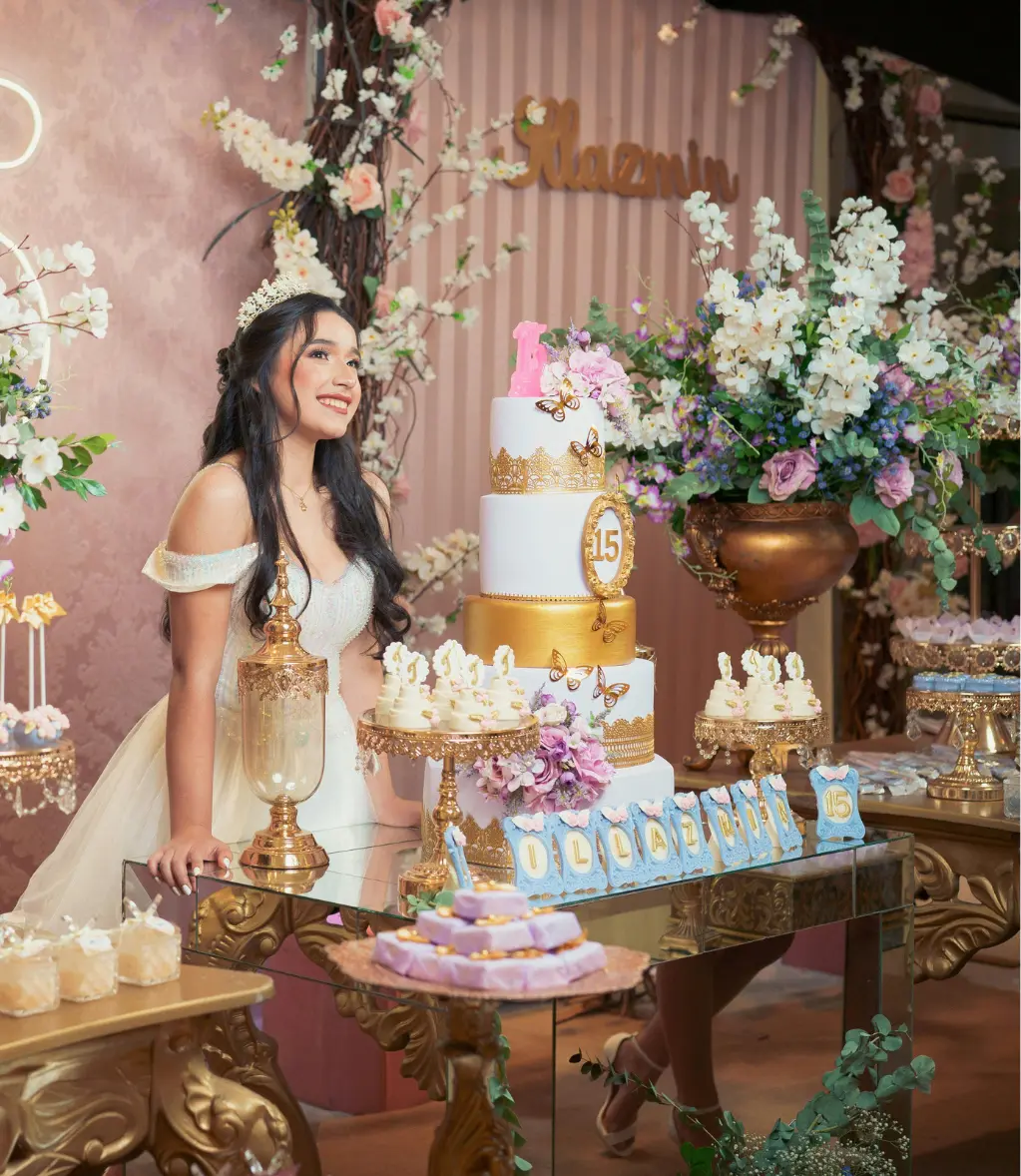 Luxury birthday party décor by Events by Elvira